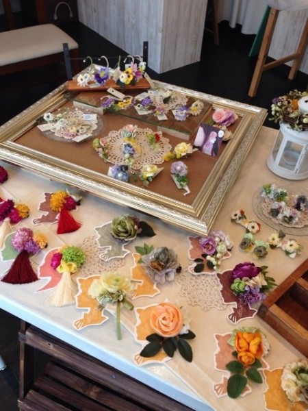 名古屋大須の造花屋ブーケヘッドドレス花冠販売・教室・オーダーのah flowers